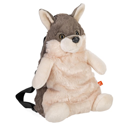 Peluche loup forme - peluche, du