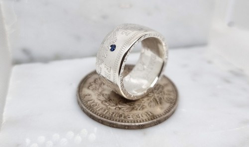 Bague pièce monnaie - pièce, de