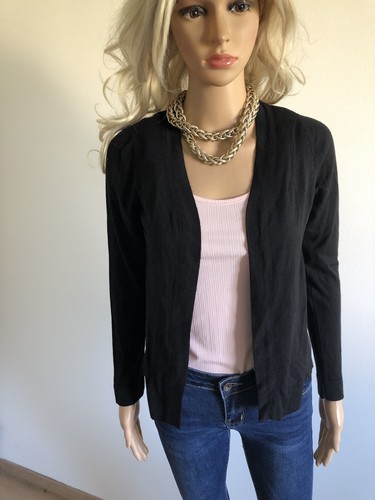 Gilet noir avec dos - , plissé
