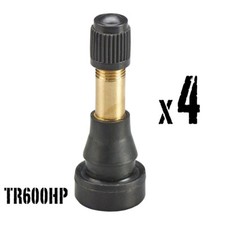 lot de 4 valves de roue Haute Pression TR600HP pour jantes tôle alu - NEUF