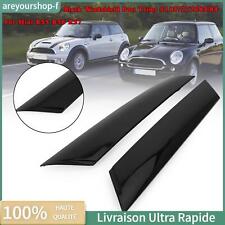 2x A Pilier Noir Windshield