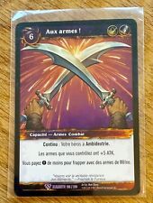 (y) Carte World of Warcraft  - WAR OF THE ELEMENTS - "Aux armes" - T EPIC - FR