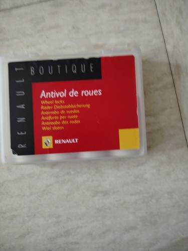 Kit boulons vis antivol - 4,