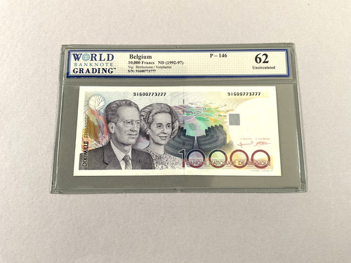 Belgium 000 francs 146 - 10,000, p-146
