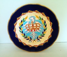 ASSIETTE COMMEMORATIVE BI-CENTENAIRE LORRAINE A LA FRANCE N° 156 EMAUX DE LONGWY
