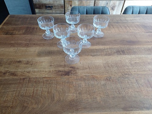 Coupes champagne cristal - 6,
