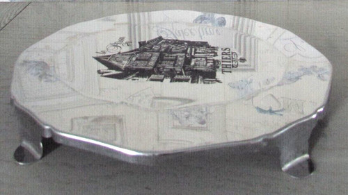 Dessous plat ovale - dessous,