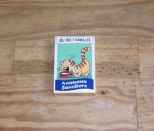 Jeu des 7 familles Animaux familiers