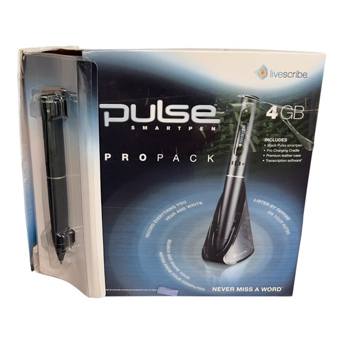 Livescribe pulse smartpen 4gb - livescribe,