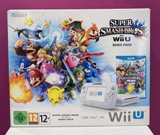 Console Nintendo Wii U 8 Go blanche + Super Smash Bros