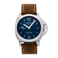 Panerai Luminor Marina Quaranta Acier Auto 40Mm Montre Cadran Bleu PAM 1270