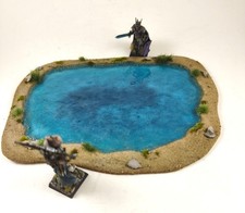 Oasis / Lac : Décor désert
