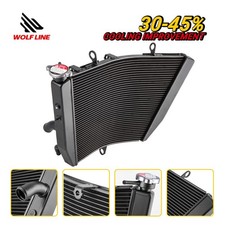 WOLFLINE Moto Radiateur Tout Aluminium Pour Suzuki GSXR600 750 R K6 K8 K11