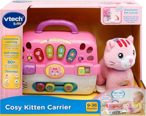 Vtech cosy kitten carrier - kitten,