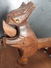 Ancien et amusant Casse-Noisette / Noix en bois Écureuil -  Nutcracker. C24