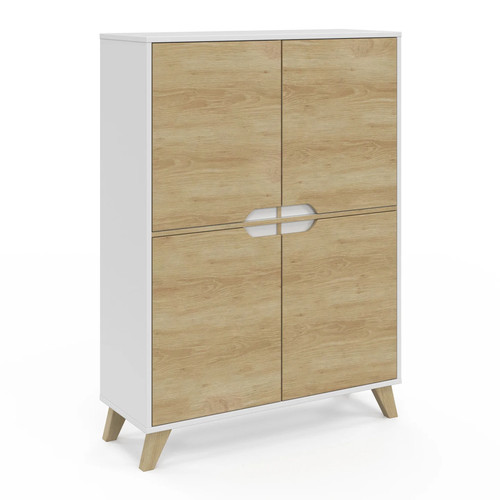 Meuble rangement portes - rangement, 4