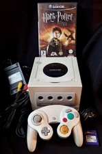 Nintendo GameCube Pearl + Manette Officielle + Jeu en Boîte + Câbles
