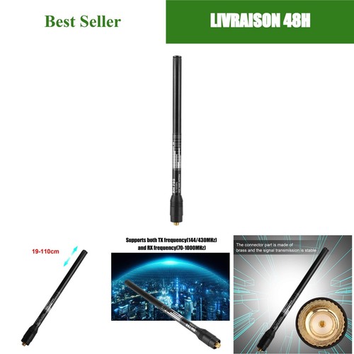 Antenne télescopique bewinner - antenne,