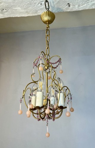 Lustre italien murano métal - italien,