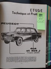  Revue technique PEUGEOT 404