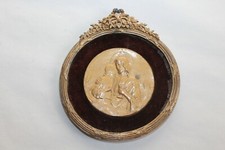 Ancien petit cadre médaillon