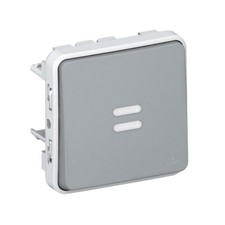Legrand 069515 Va-et-vient témoin sans neutre Legrand Plexo composable gris - 6