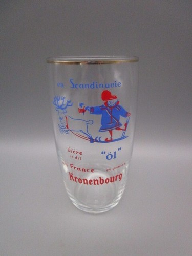 Verre biere ancien - verre, a