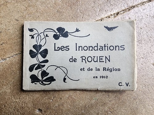 Rouen les inondations 1910 - rouen,