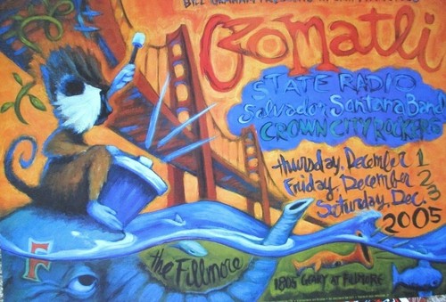 Ozomatli affiche fillmore - affiche,
