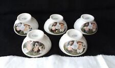 5 Petits Bols En Porcelaine