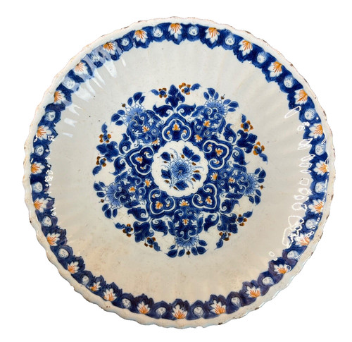 Assiette faience rouen - en,