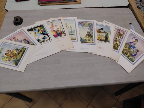 Lot menus mercier - 9, jean