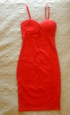 robe rouge femme soirée sexy moulante taille S ou 36