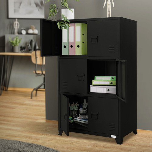 Armoire bureau noir - de,