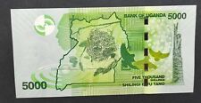 Ouganda Billet de 5000 Shillings de 2021 Pick-51 nid d'oiseau Neuf - UNC
