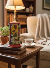 Ancienne boîte publicitaire