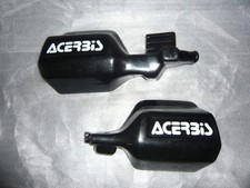 protèges mains vintage gauche et droit ACERBIS noirs et blancs réf 54-02