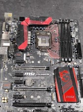 Carte Mère MSI Z170A GAMING M3 - Cassée, Pas de Bouclier I/O, Pièces