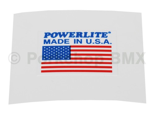 Powerlite made usa flag - "made, in