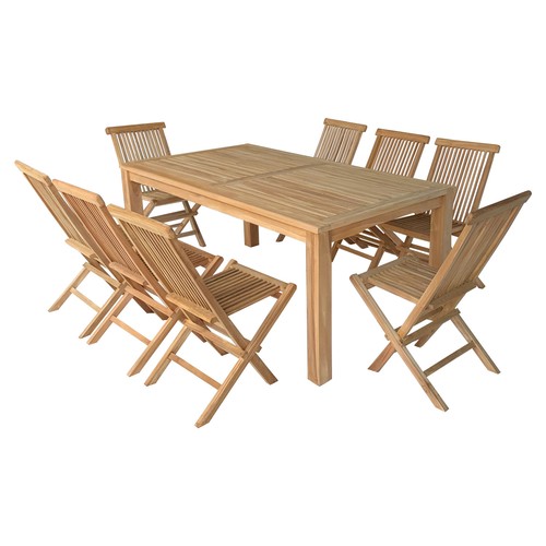 Salon jardin teck java - jardin,