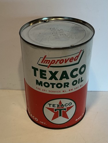 Vintage texaco improved motor - texaco,