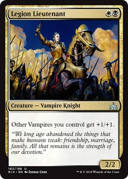 Magic mtg lieutenante - de, la