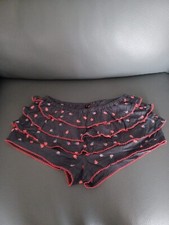 Short de nuit noir transparent à fleurs  Taille S Undiz