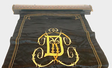 Ecran de foyer a rouleau en marqueterie d'époque Napoléon III . XIX siècle .