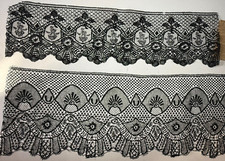 DENTELLE ANCIENNE - 2 bordures