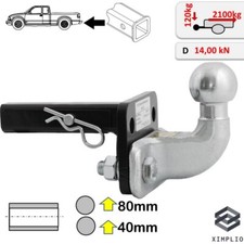 Crochet ATTELAGE remorque US-Adaptateur 32x32mm pour GMC Yukon II 2001–2006