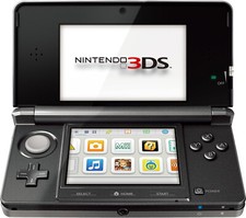 Console Nintendo 3DS noir cosmos, neuve, scellée (boîte abîmée)