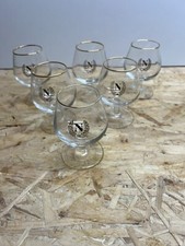 Lot De 6 Ancien Verres à