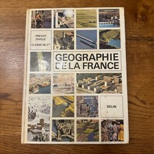 Livre ❤️ Géographie de la France - Classe de 1ère - Prévot Diville - 1979