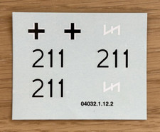 SOLIDO militaire planche de décalcomanies de char Allemand FLAKPANTHER